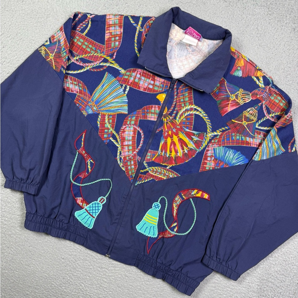 Vintage 80s windbreaker jacket‎